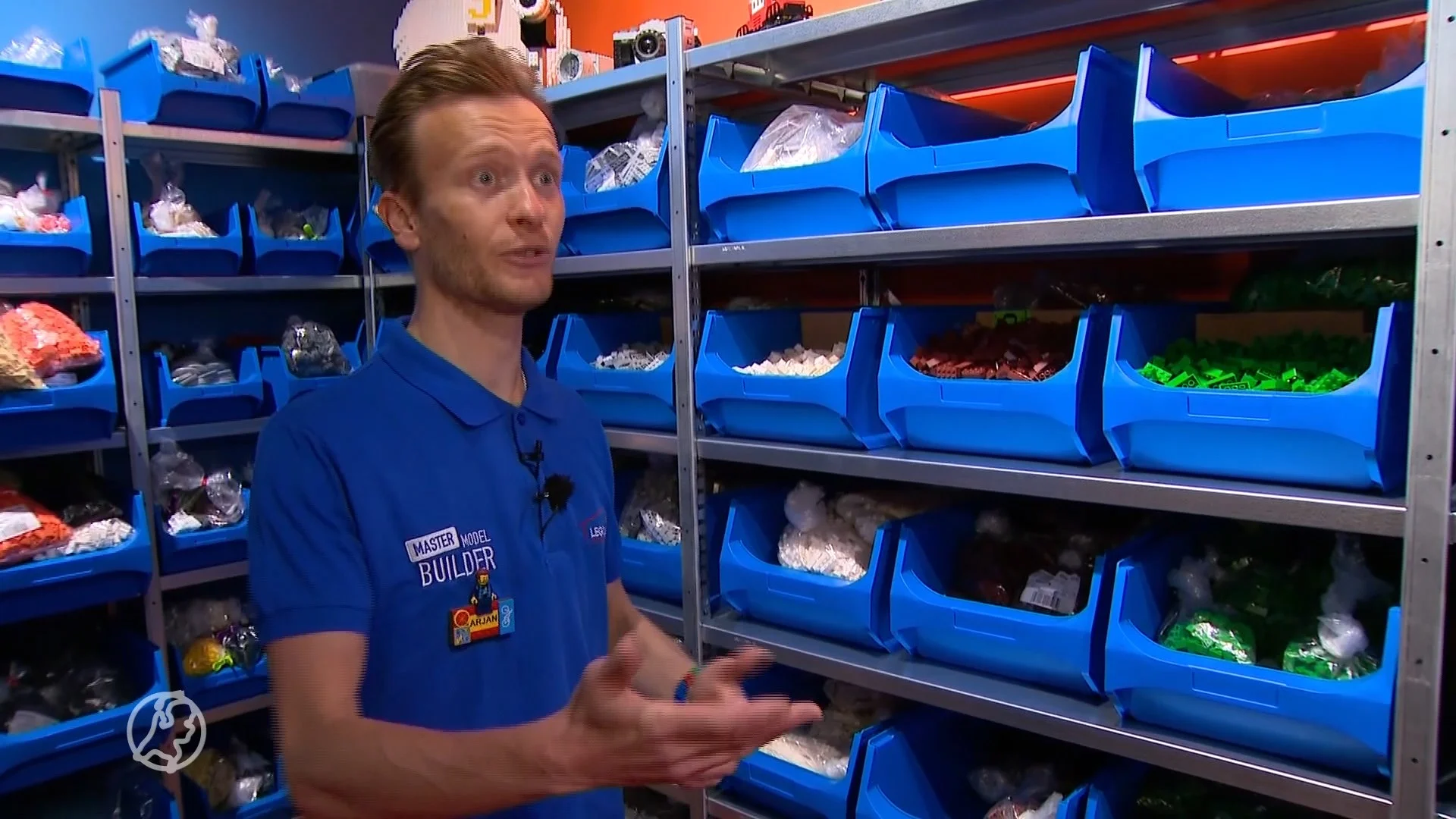 'Lego Master' Arjan heeft droombaan in Legoland Scheveningen