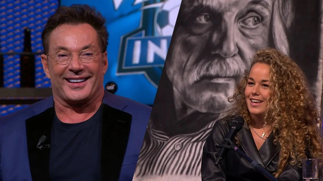 Gerard onder indruk van schilderij Johan: 'Ziet er daar beter uit dan in het echt'