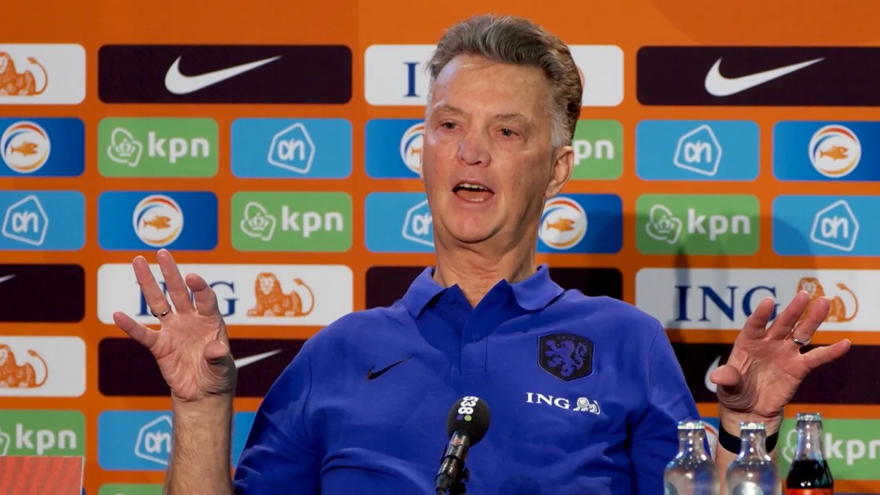 Van Gaal legt uit: 'Dát is droog trainen'