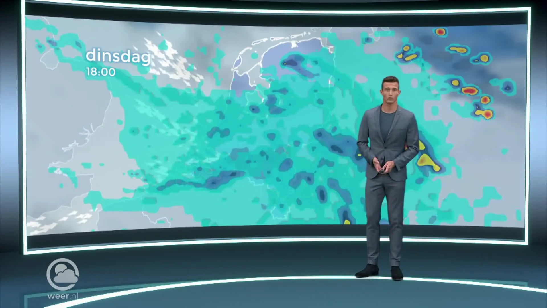 Weerbericht dinsdag 17 augustus 2021