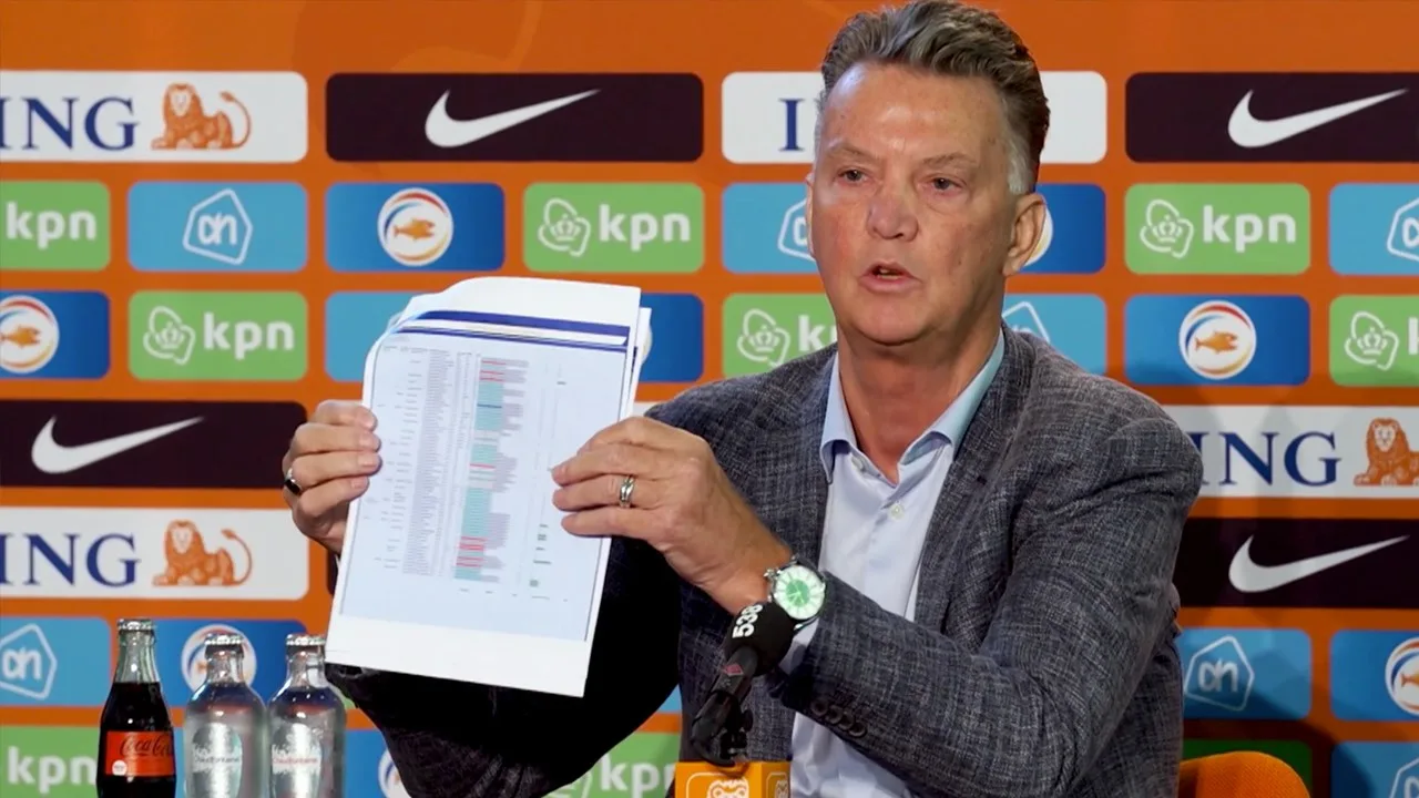 Van Gaal: 'Dat was de algemene klacht van de meeste spelers'