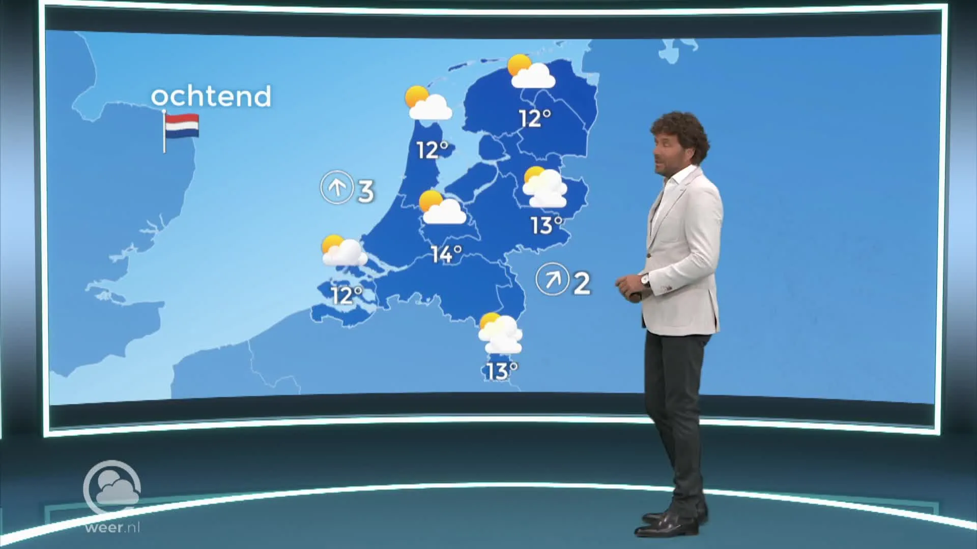 Weerbericht donderdagochtend 5 mei 2022