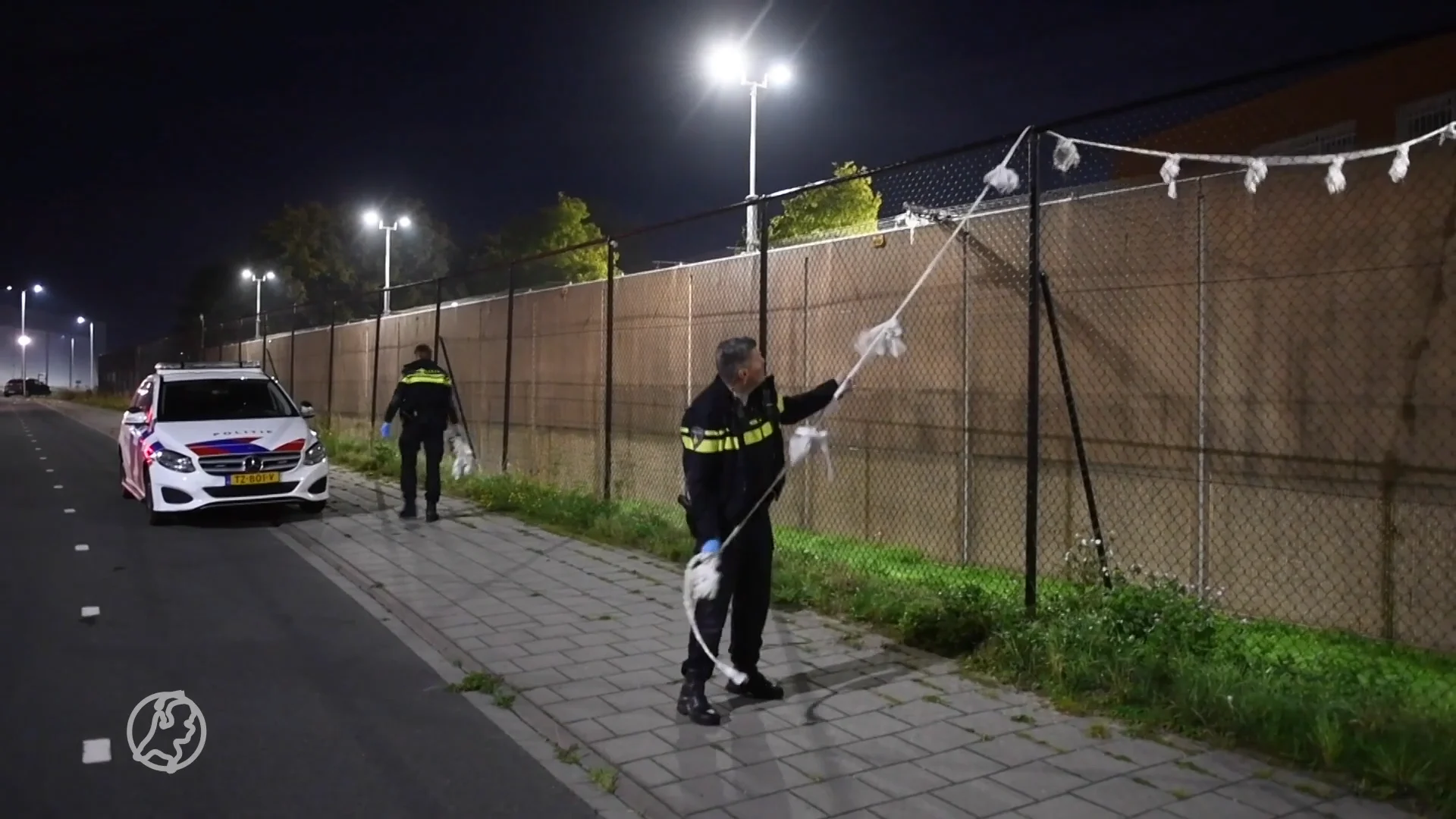 Gevangene probeert te ontsnappen met aan elkaar geknoopte lakens