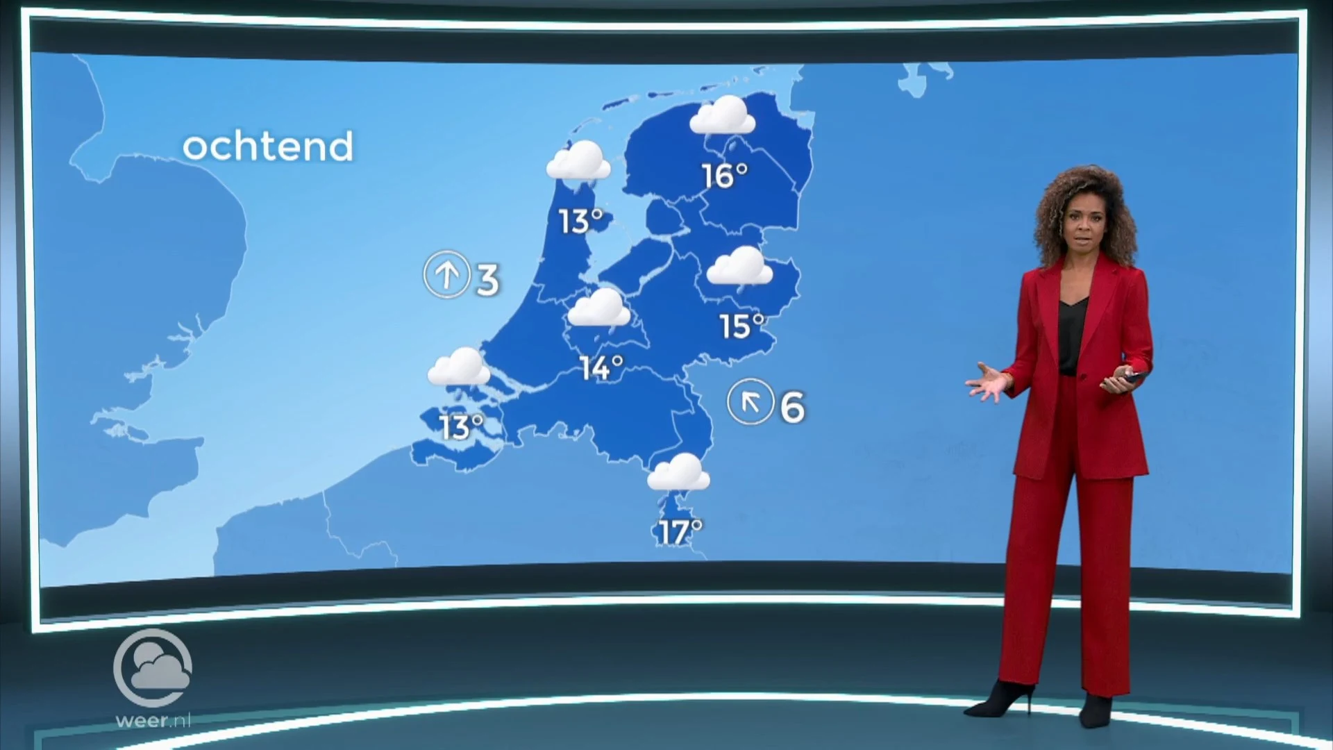 Weerbericht ochtend zondag 3 oktober 2021