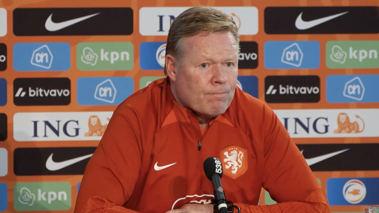 Koeman: 'Daarom kies ik minder spelers van Ajax'