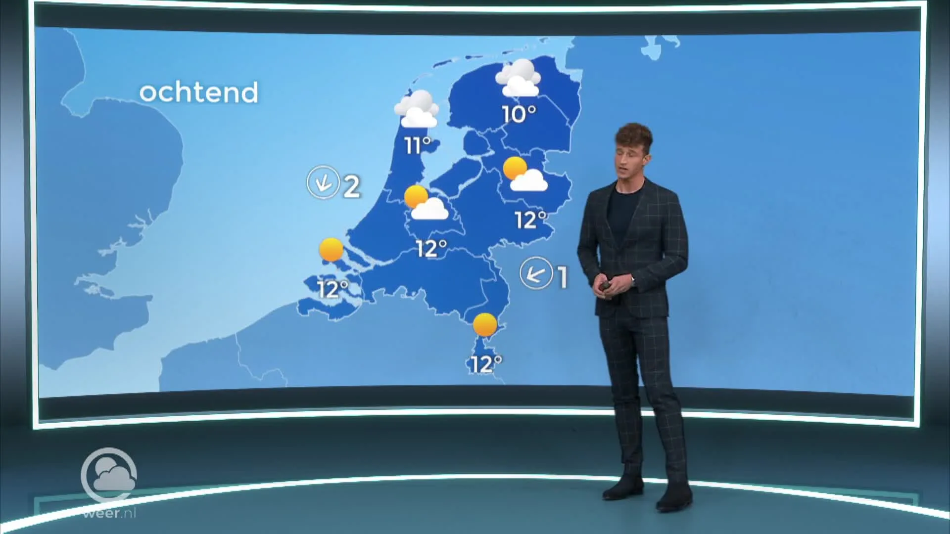 Weerbericht dinsdagochtend 3 mei