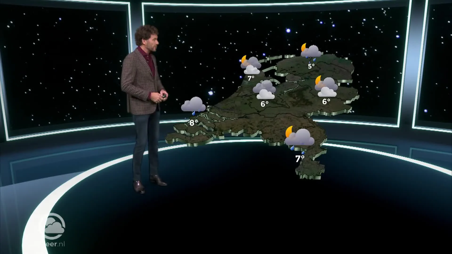 Weerbericht donderdagavond 17 november