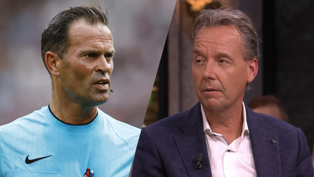 'Bas Nijhuis tot de orde geroepen door scheidsrechtersbaas Dick van Egmond'