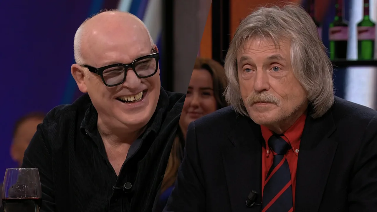 René lacht om kapsel Johan: 'Hoeveel schlagerzangers doet jouw kapper?'