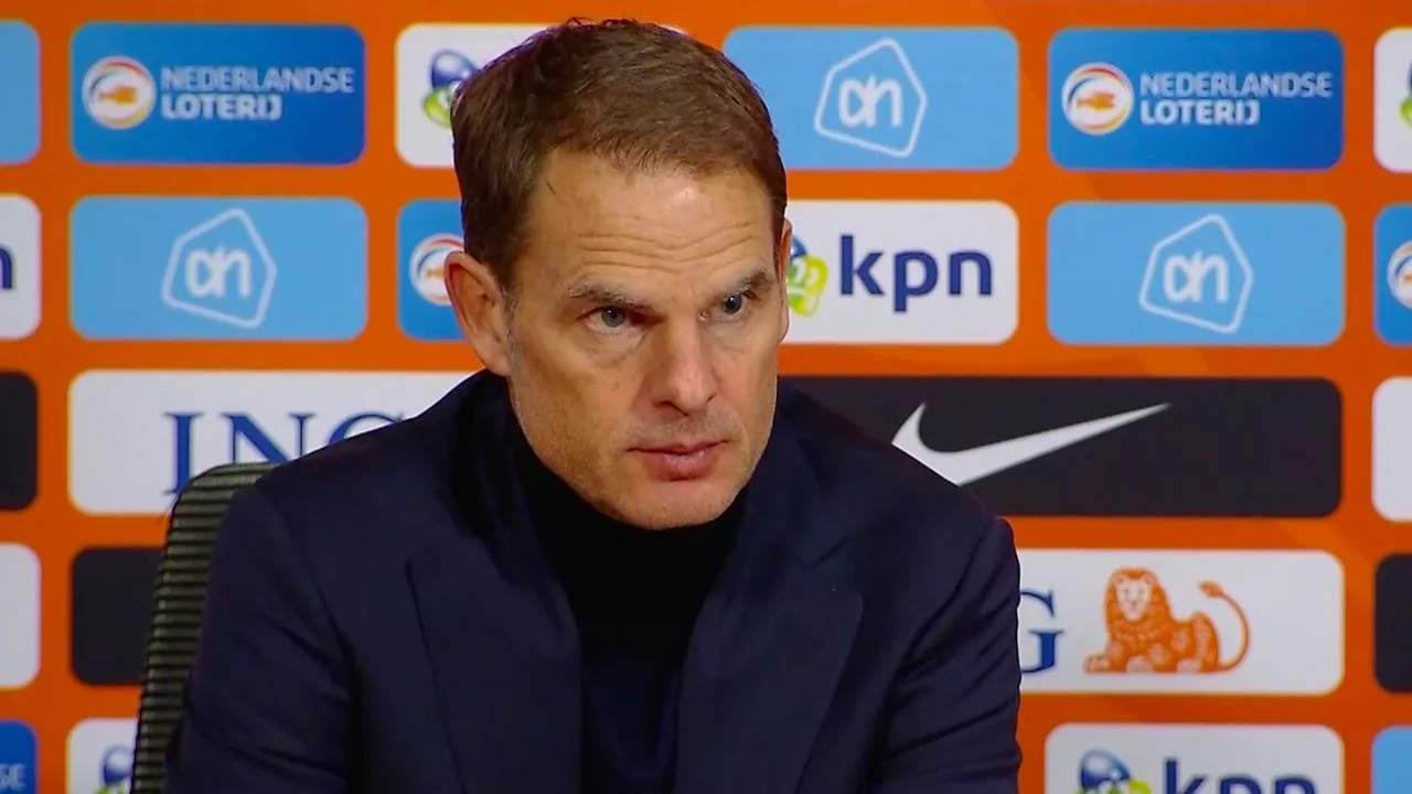 De Boer reageert op Van der Vaart: 'Kritiek op Veltman niet t...