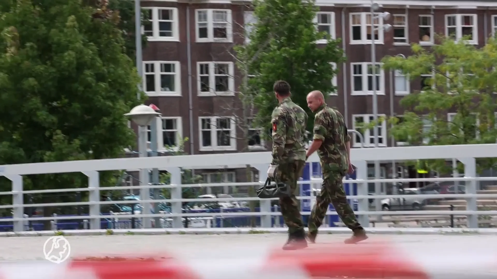EOD in actie vanwege mogelijke landmijn in Amsterdam
