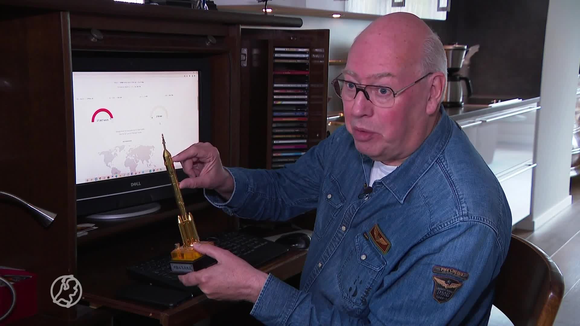 Waar komt de Chinese raket neer?