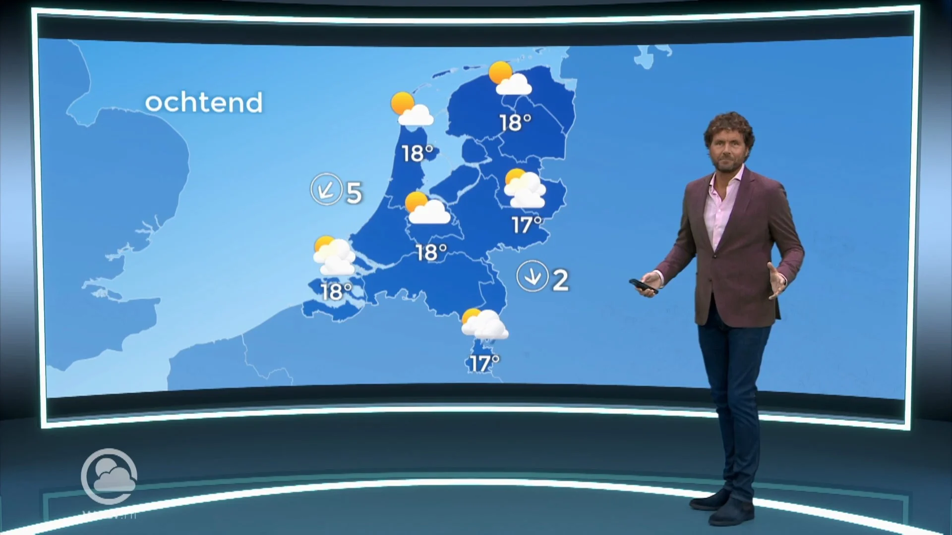 Weerbericht maandag 23 augustus 2021