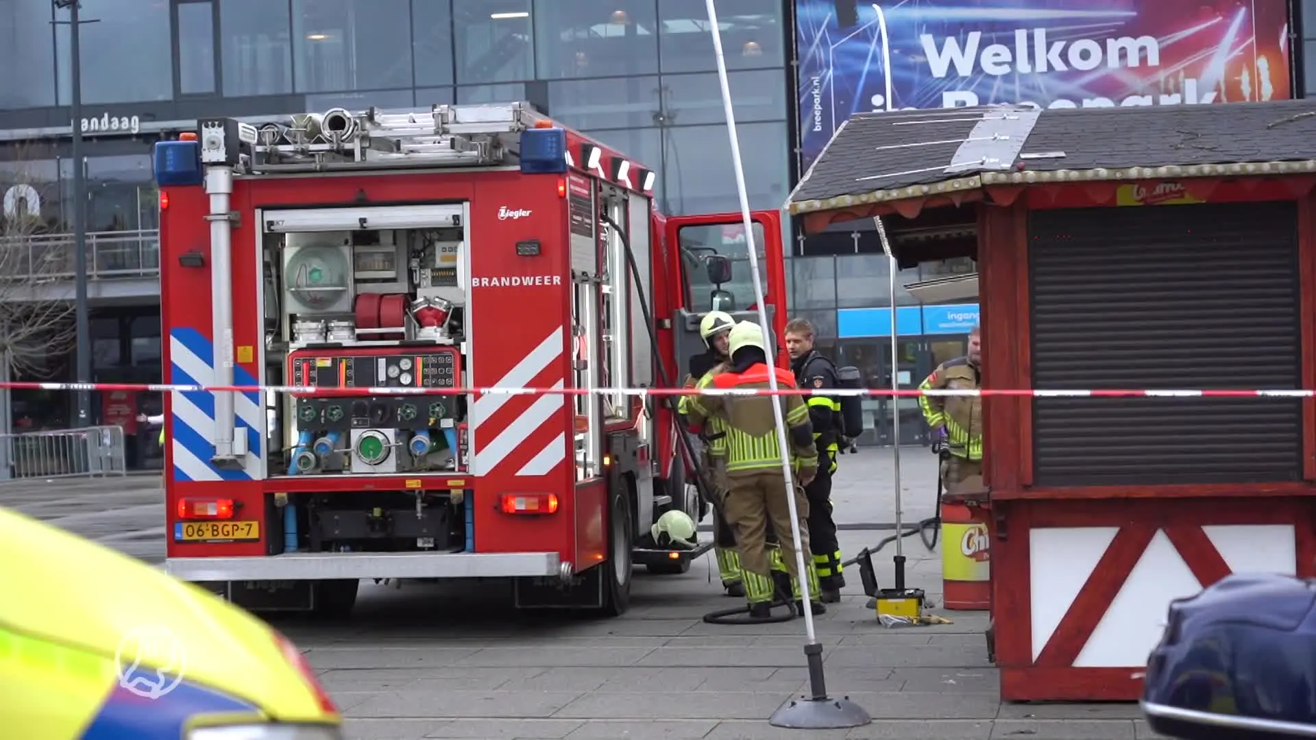 Explosie bij oliebollenkraam Breda, meerdere gewonden
