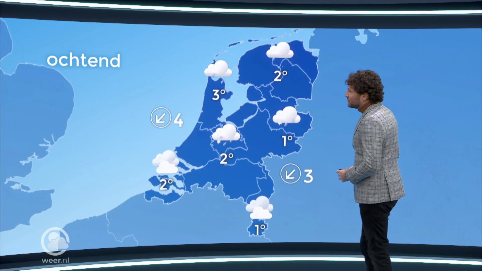 Weerbericht dinsdag 5 januari 2020