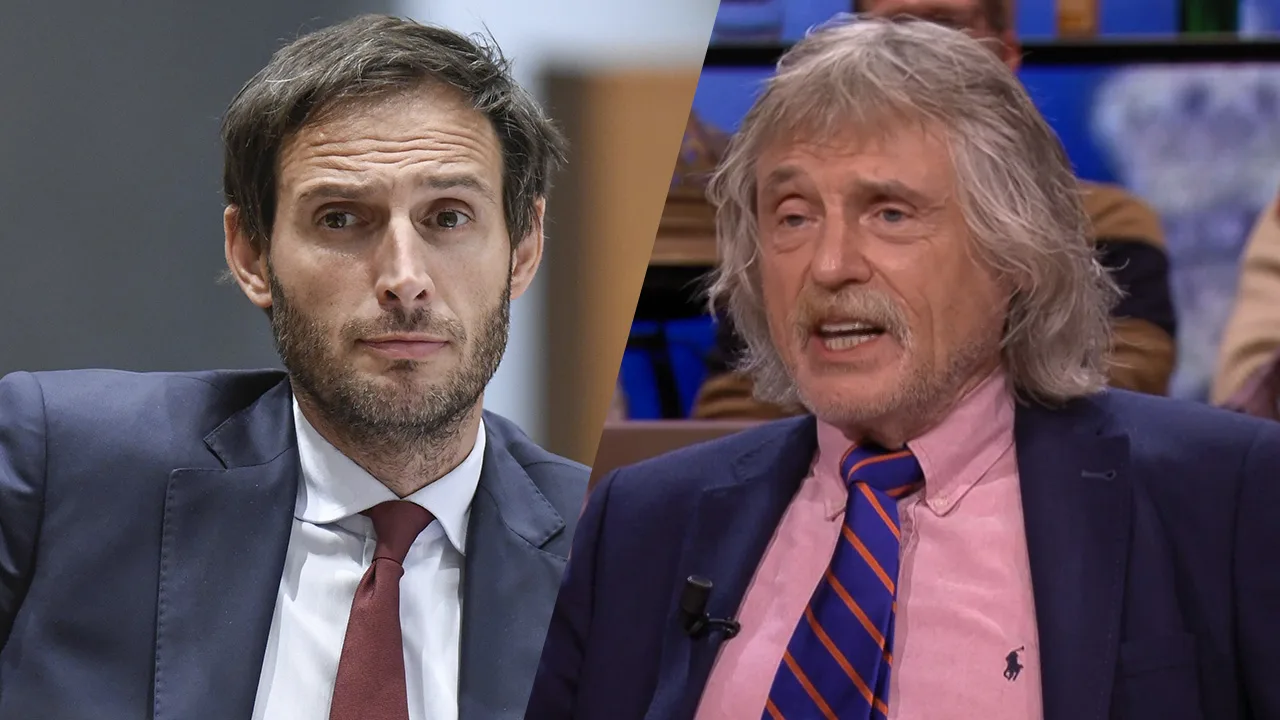 Johan fileert ‘sprekende pop’ Wopke Hoekstra: ‘Een man waar je geen flikker aan hebt'