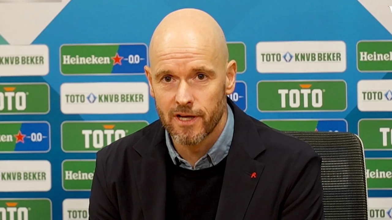 Ten Hag complimenteert ploeg: 'Bij fases heel goed voetbal ge...