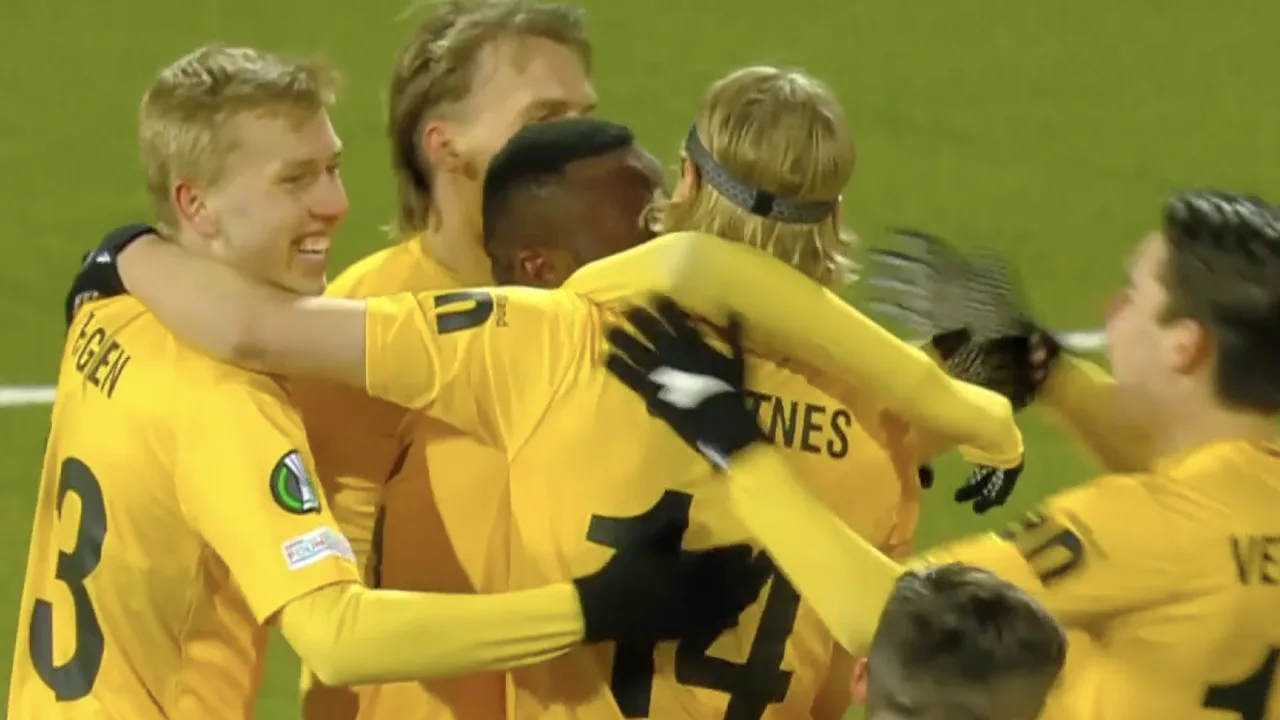 VIDEOGOAL: Bodo/Glimt - AS Roma 1-1 (Saltnes)