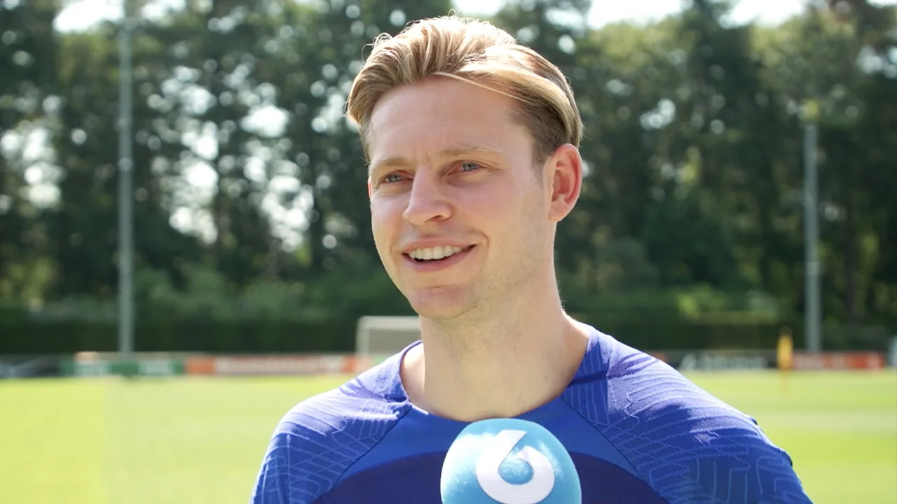 Frenkie de Jong over volgend seizoen: 'Ik ga ervan uit dat ik gewoon bij Barcelona speel'