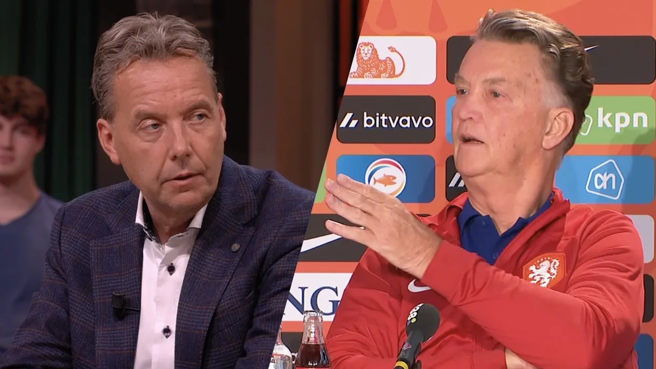 Van Gaal vs. Valentijn: 'Schrijf dat maar lekker in die krant van je!'