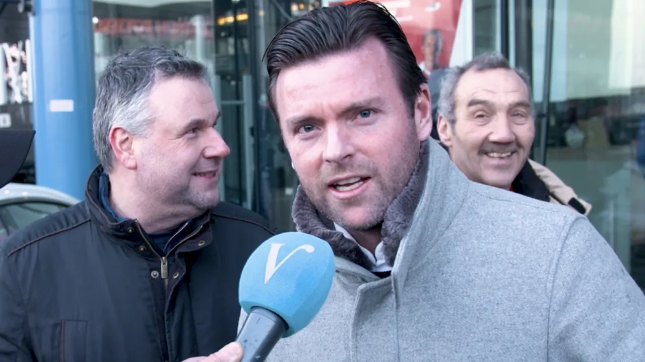 Tom Staal polst sfeer bij Feyenoord-PSV: 'In Eindhoven huilen ze, in Rotterdam lachen we!'