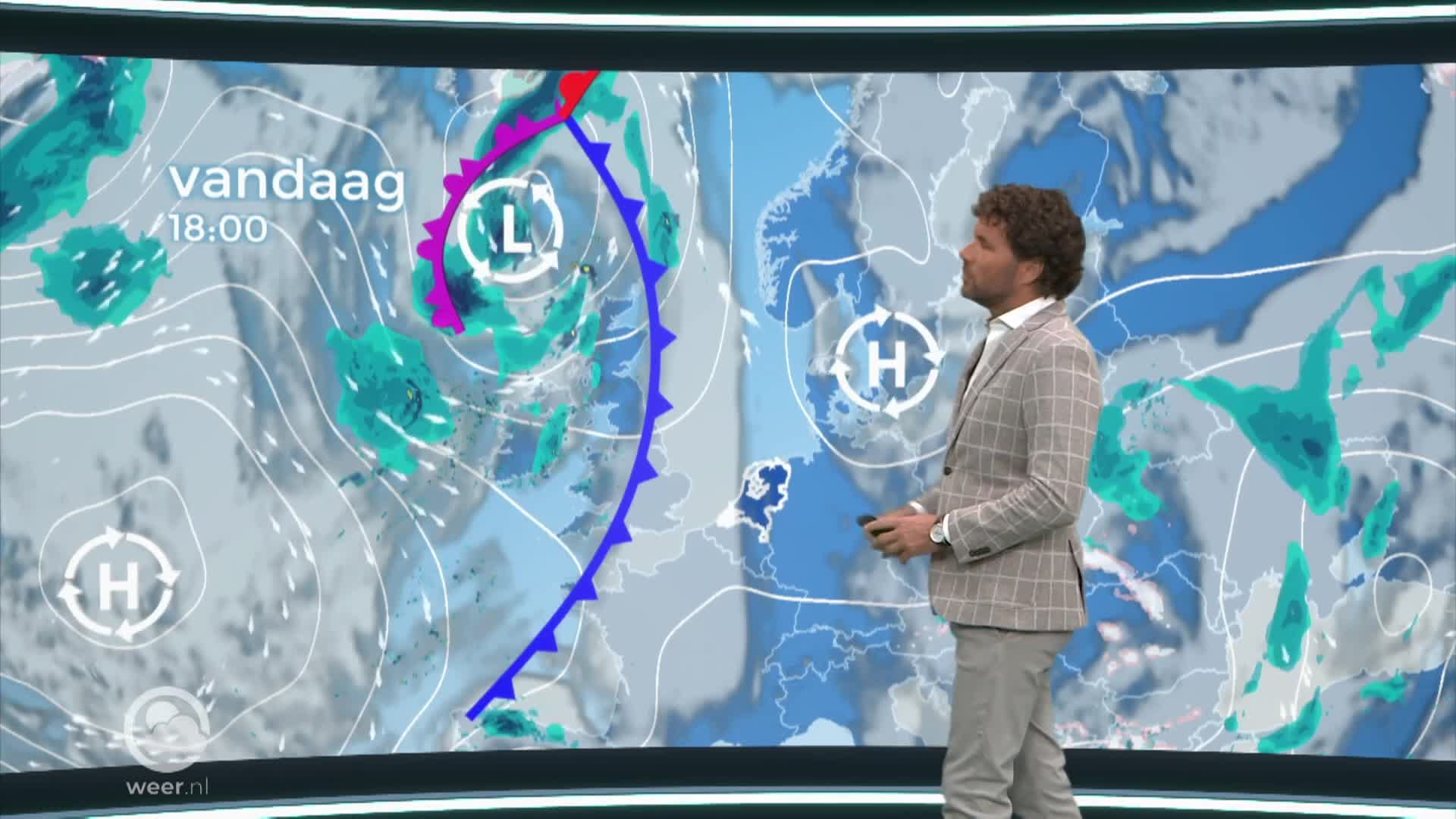 Weerbericht maandagavond 18 april 2022