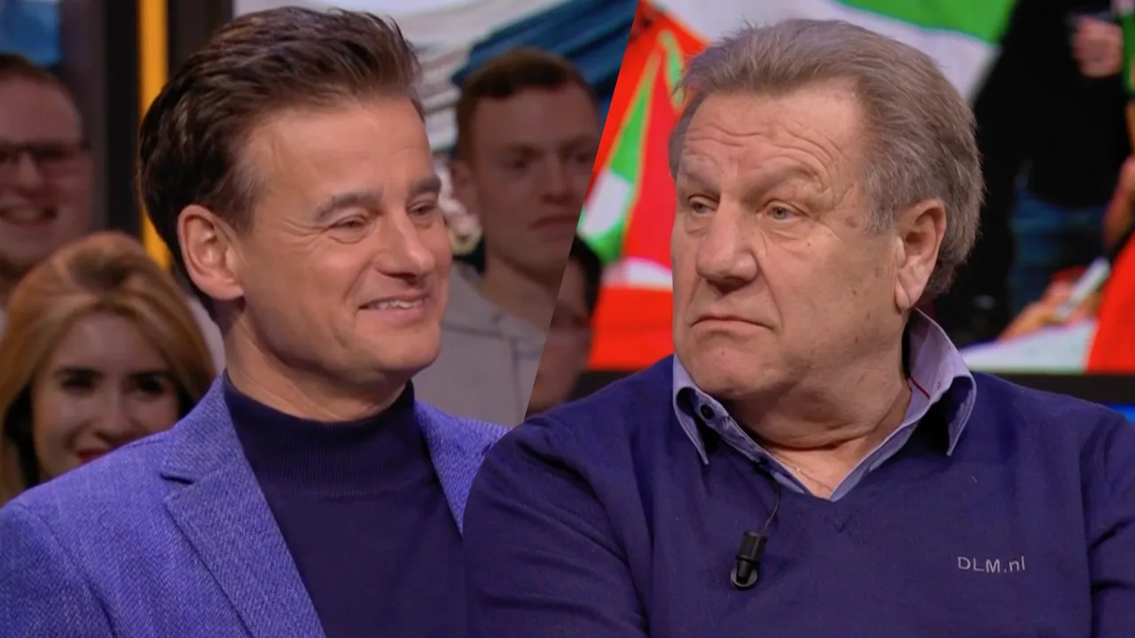 Wilfred lacht om verspreking Jan: 'Twee thee?'