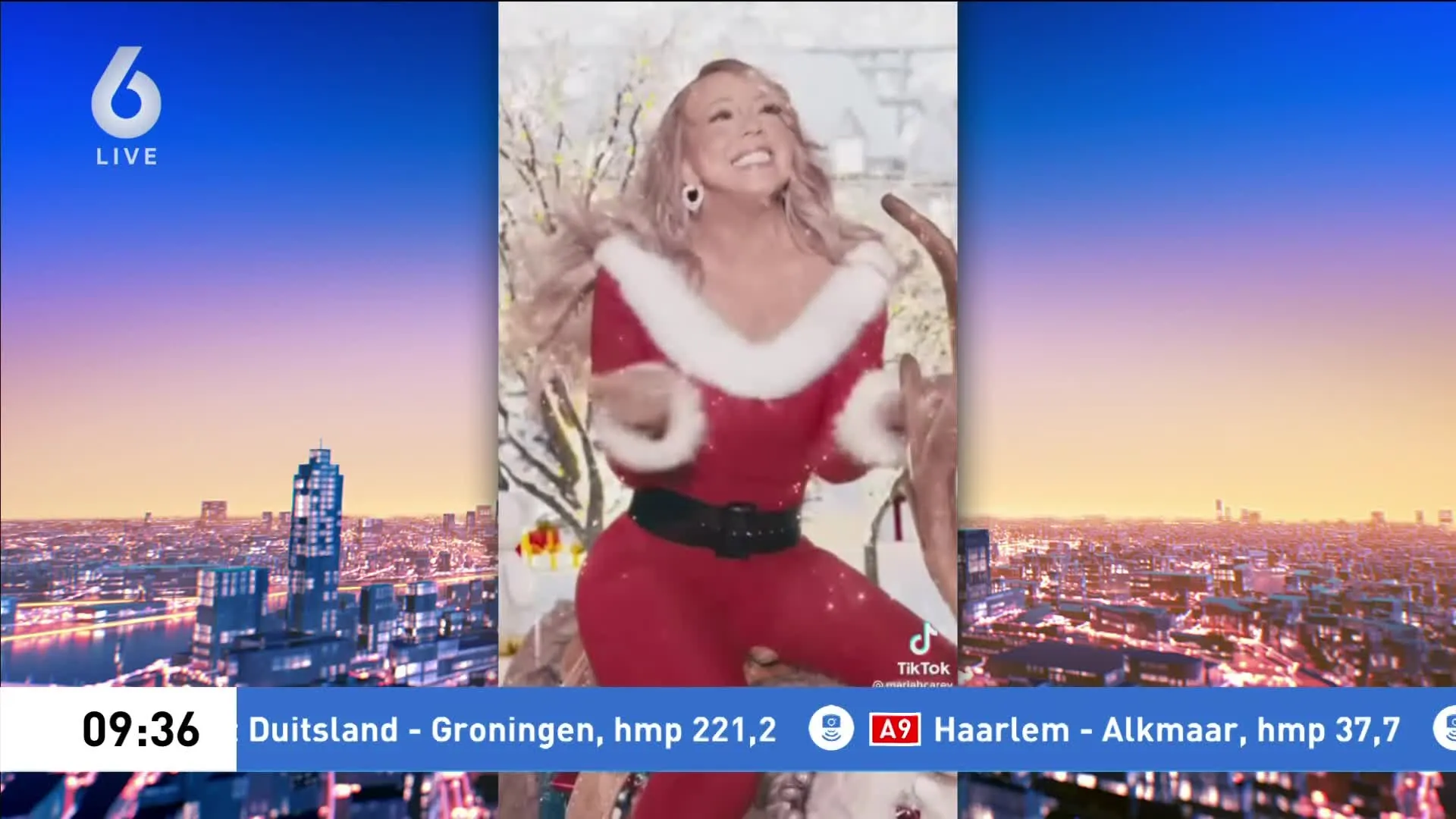 Mariah Carey is 'ontdooid' en luidt kerstseizoen in