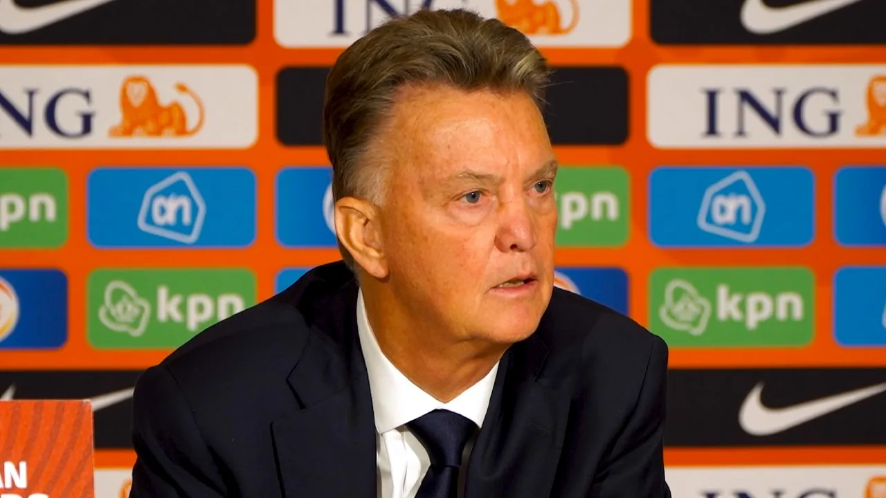 Van Gaal: 'Ik denk zelfs dat hij mijn uitblinker was'