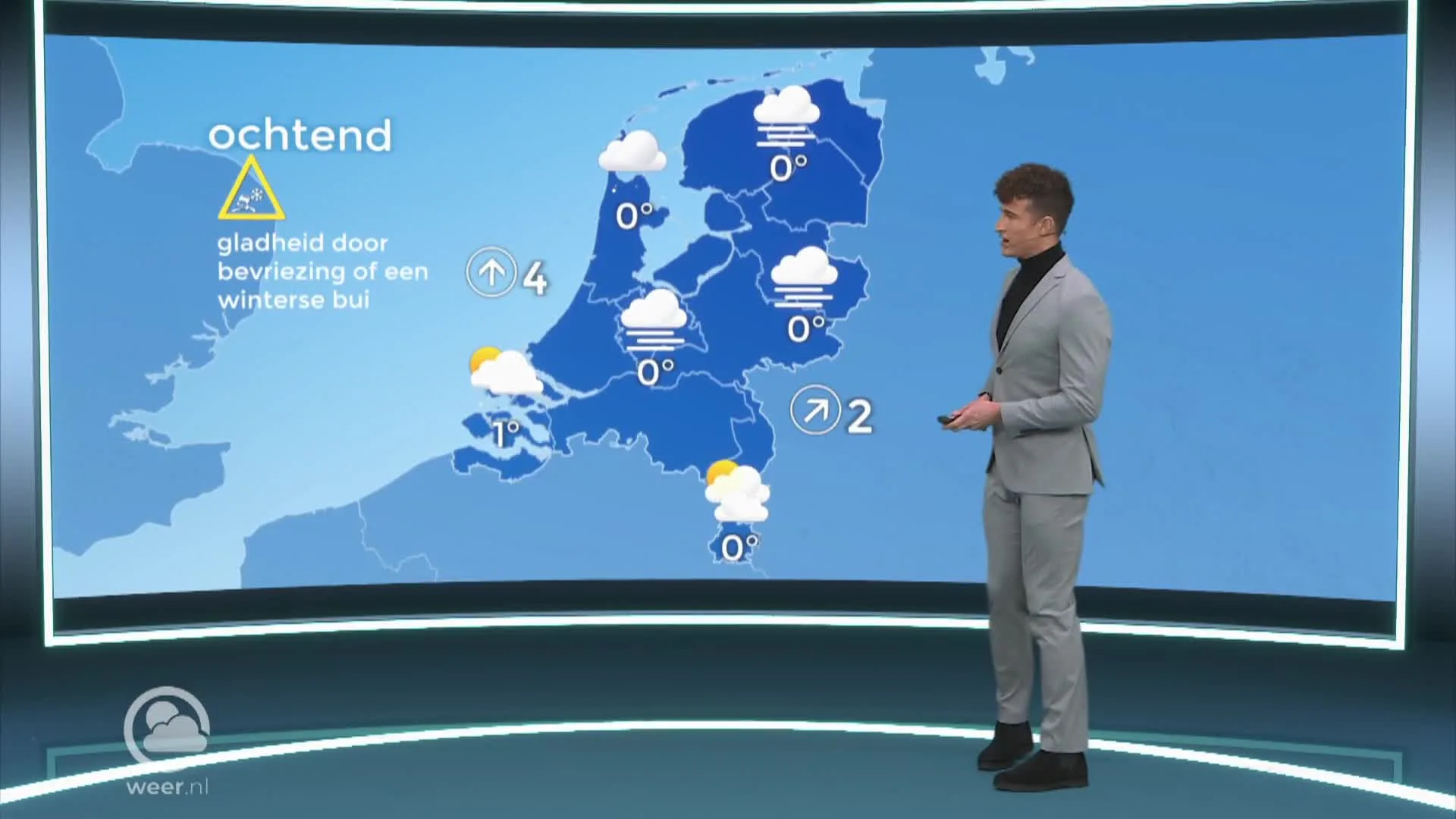 Weerbericht zondag 11 december 2022