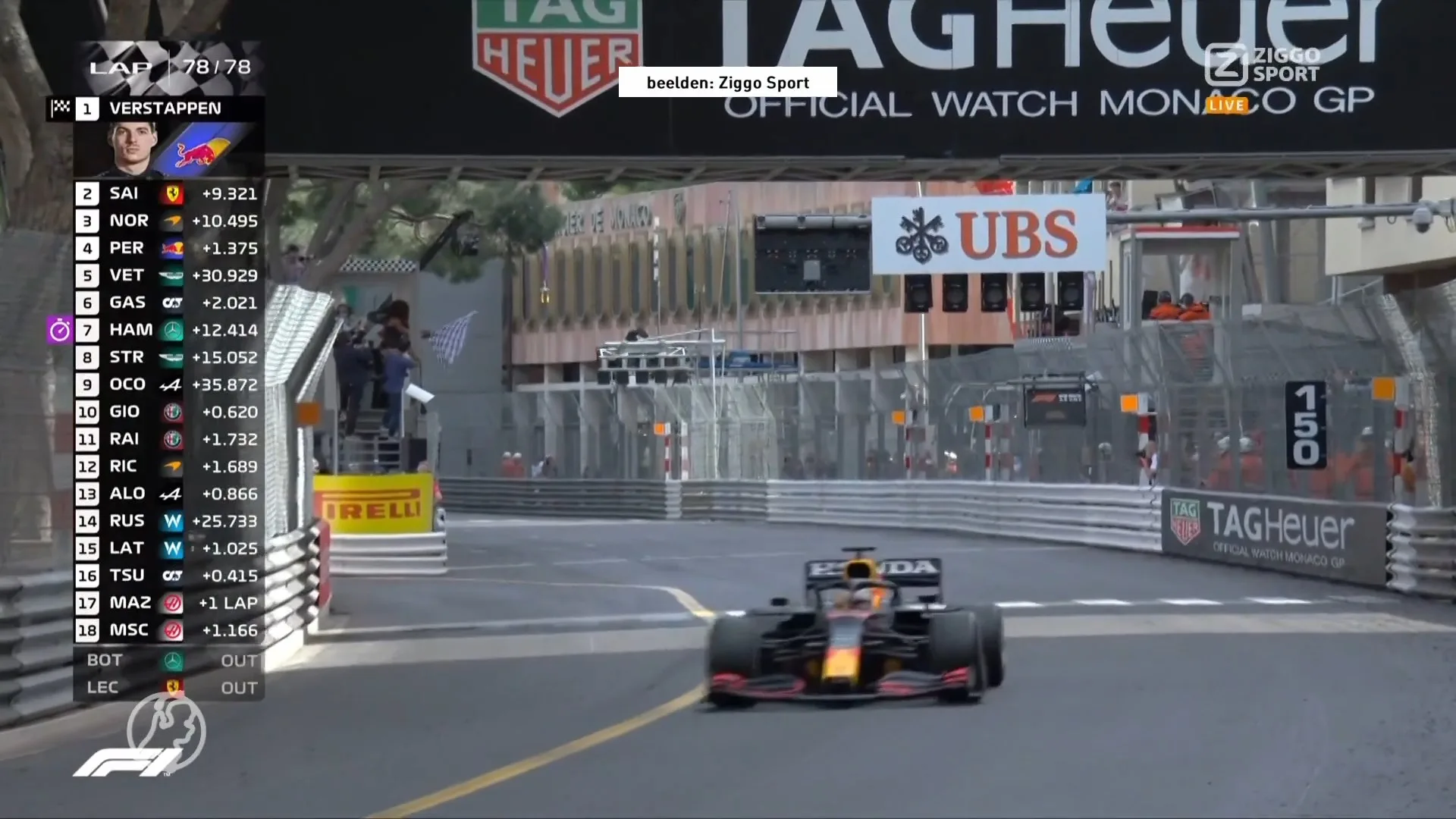 Verstappen wint in Monaco en is eerste Nederlander WK-leider ...