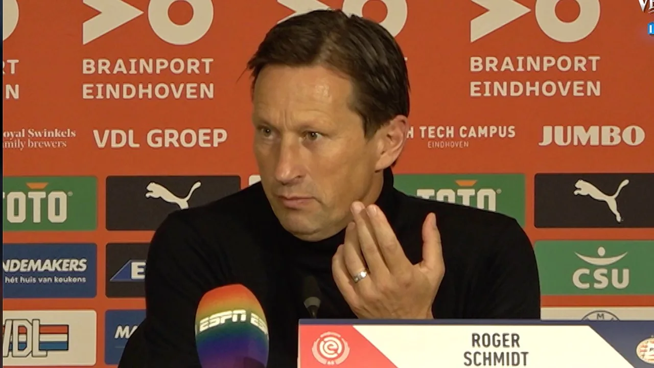 Schmidt benadrukt: 'We verliezen niet, he? We winnen!'