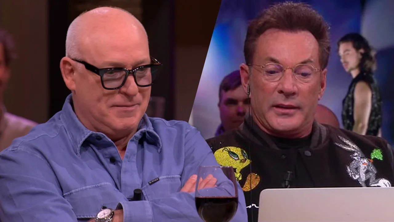 René lacht om Gerard Joling bij Jinek: 'Dat heb ik nog nooit meegemaakt!'