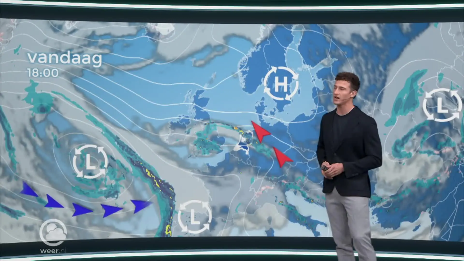 Weerbericht vrijdagavond 21 april 2023