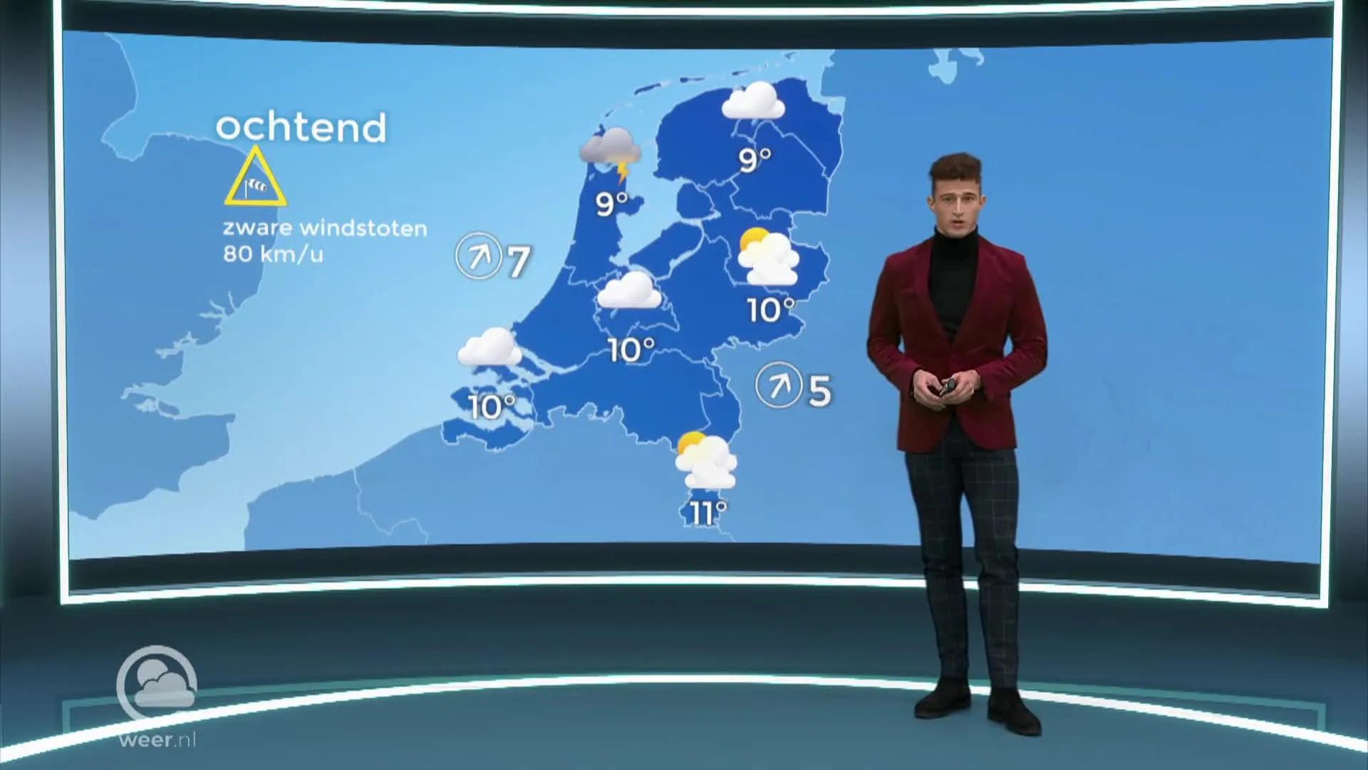 Weerbericht maandag 26 december 2022