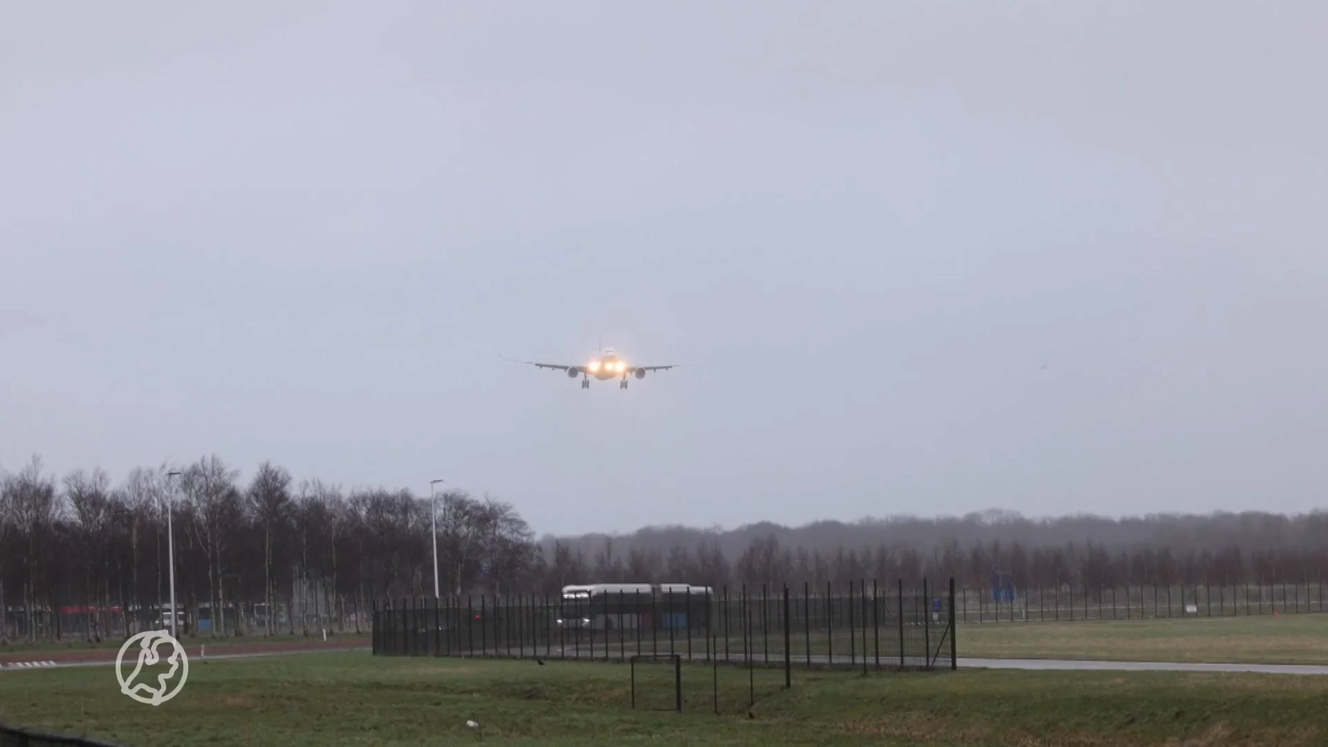 Vliegtuigspotters hebben topdag dankzij storm Corrie