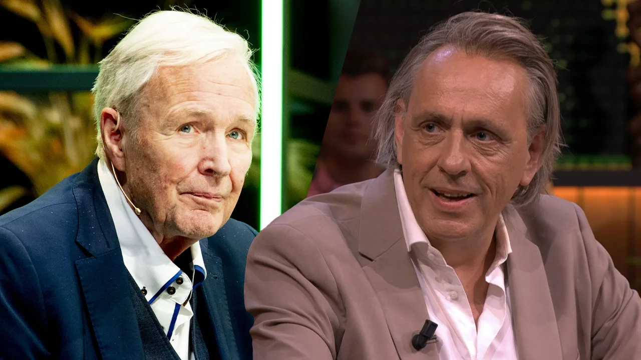 Marcel doet op geheel eigen wijze imitatie van Jan Terlouw