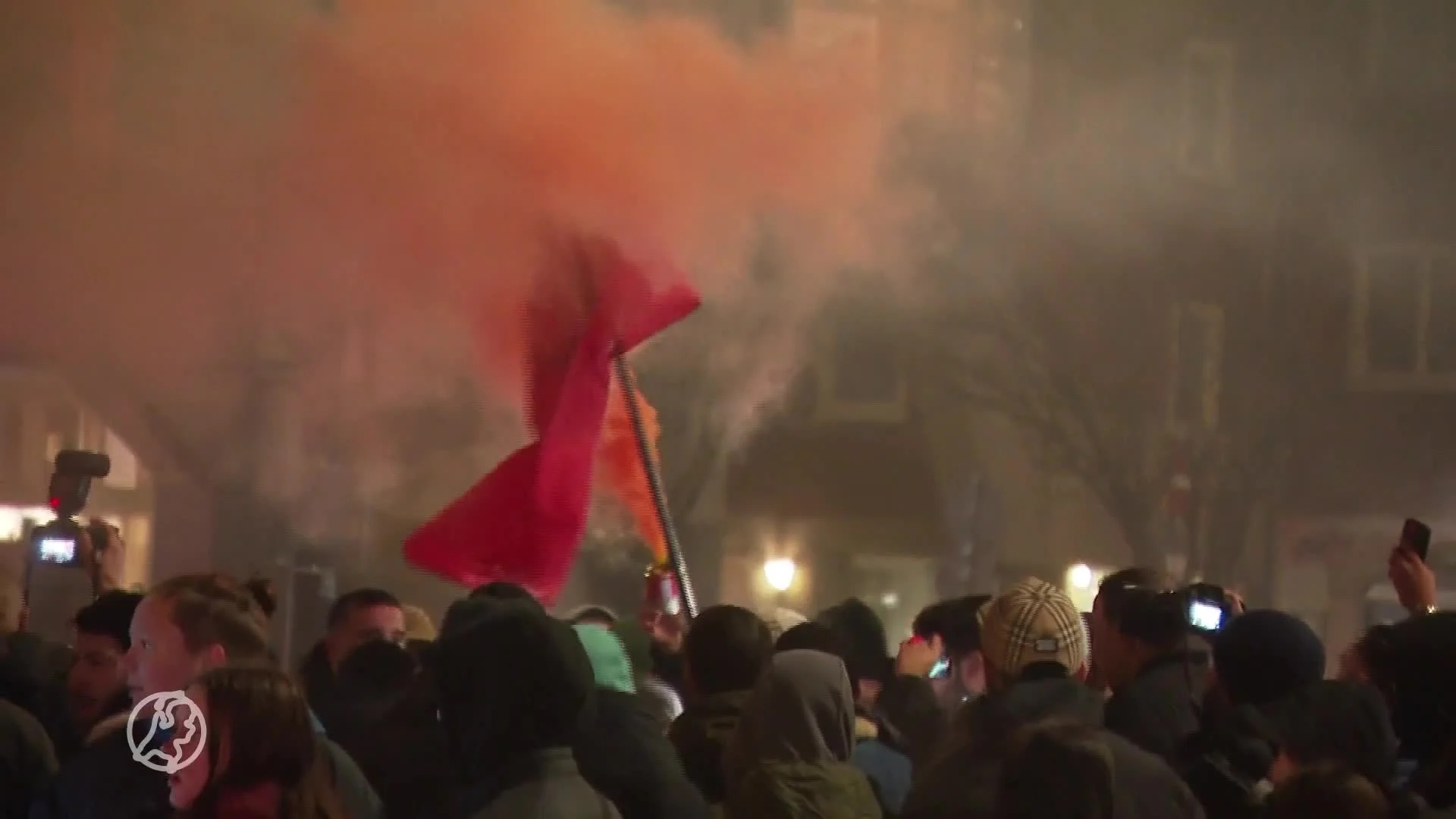 Tientallen aanhoudingen bij ongeregeldheden na WK-winst Marokko