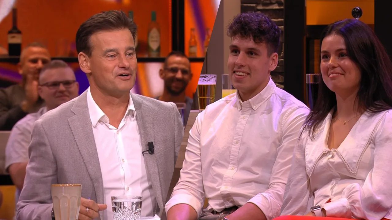 Pasgetrouwd stel in publiek bij Vandaag Inside: 'Dit is onze huwelijksreis!'