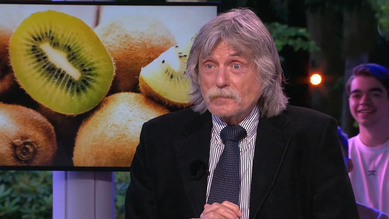 Johan werd niet lekker van 'laxerende' kiwi's