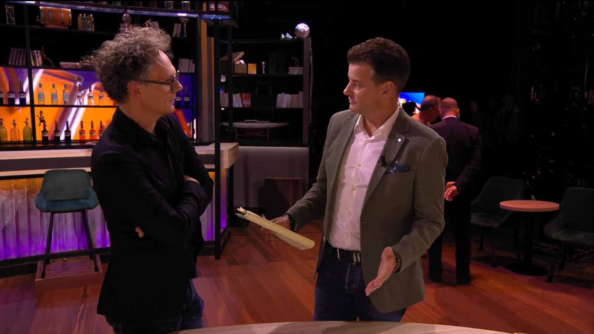 Ben van der Burg en Wilfred gaan de diepte in tijdens de Wandelgangen: 'Wij kunnen niet tegen leegte'