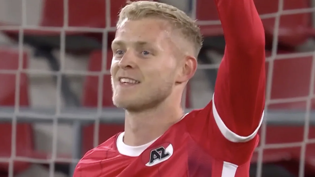 VIDEOGOAL: AZ - Apollon Limassol 1-0 (Odgaard)