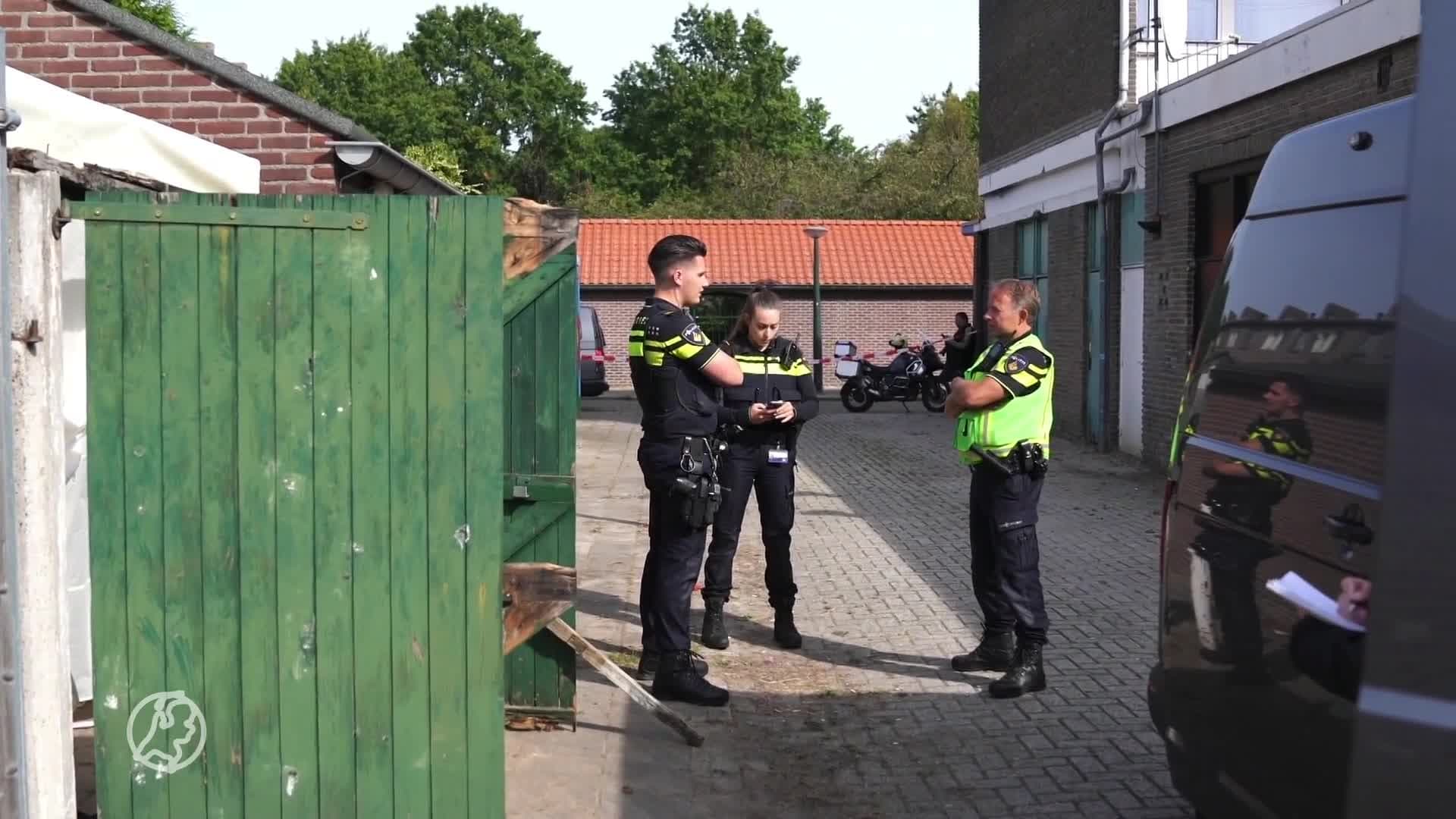 Tientallen vaten met grondstoffen voor harddrugs gevonden in achtertuin Eindhovense woning