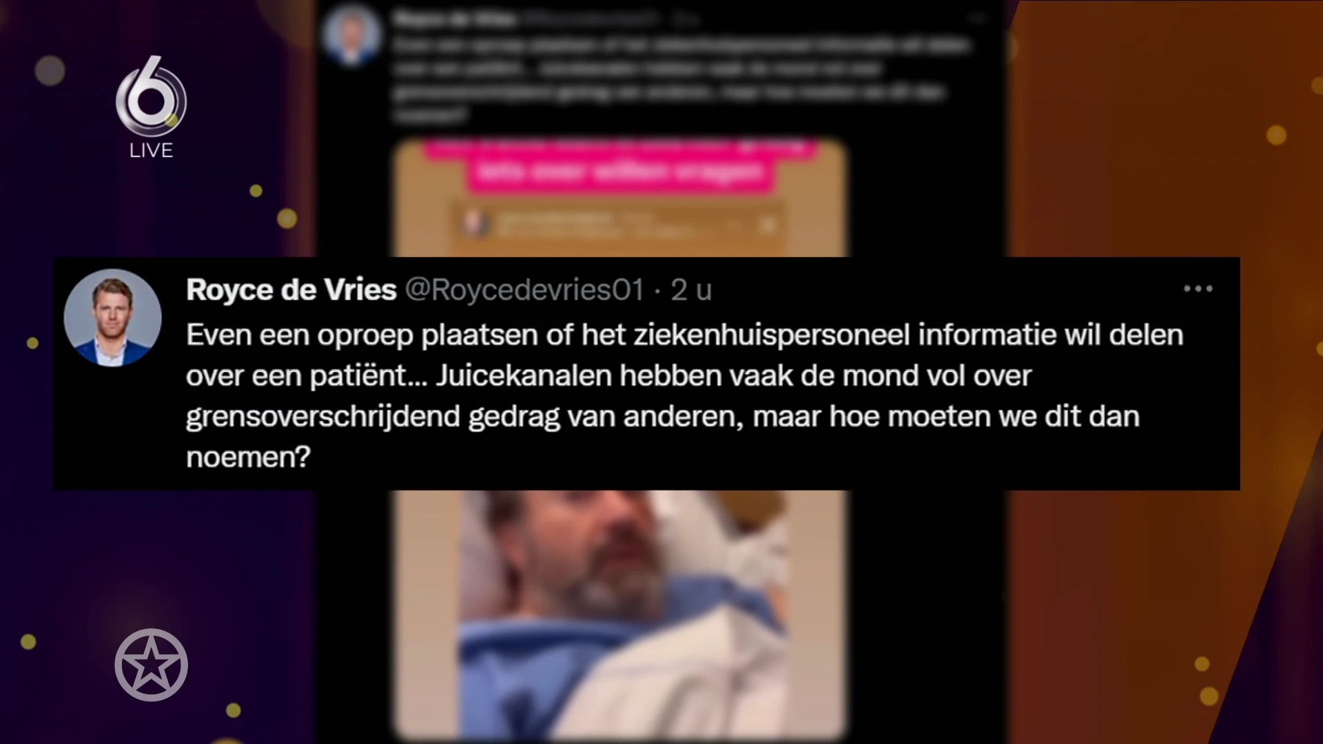 Ophef na oproep Yvonne Coldeweijer tot delen medische informatie Marc van der Linden