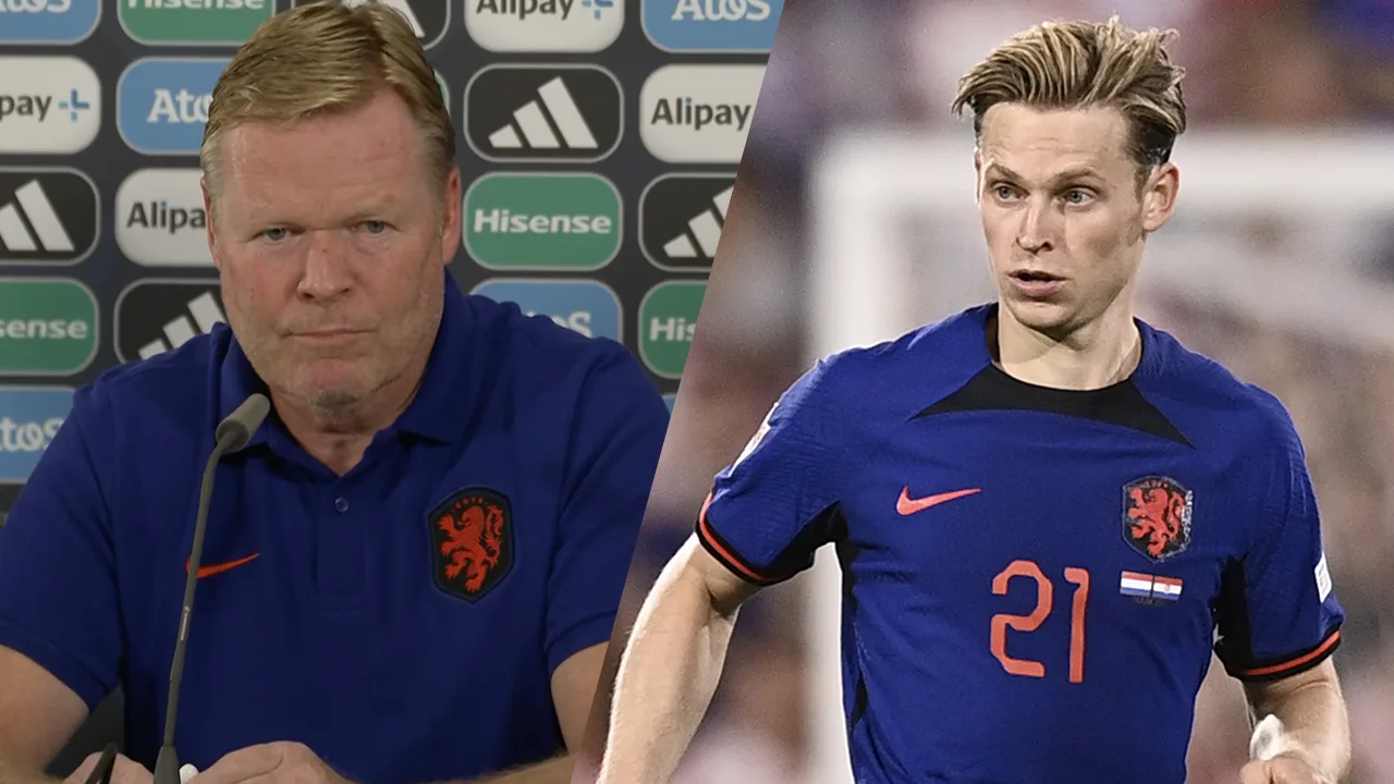 Koeman oneens met kritische uitspraken van Frenkie de Jong: 'Ik zei tegen hem...'