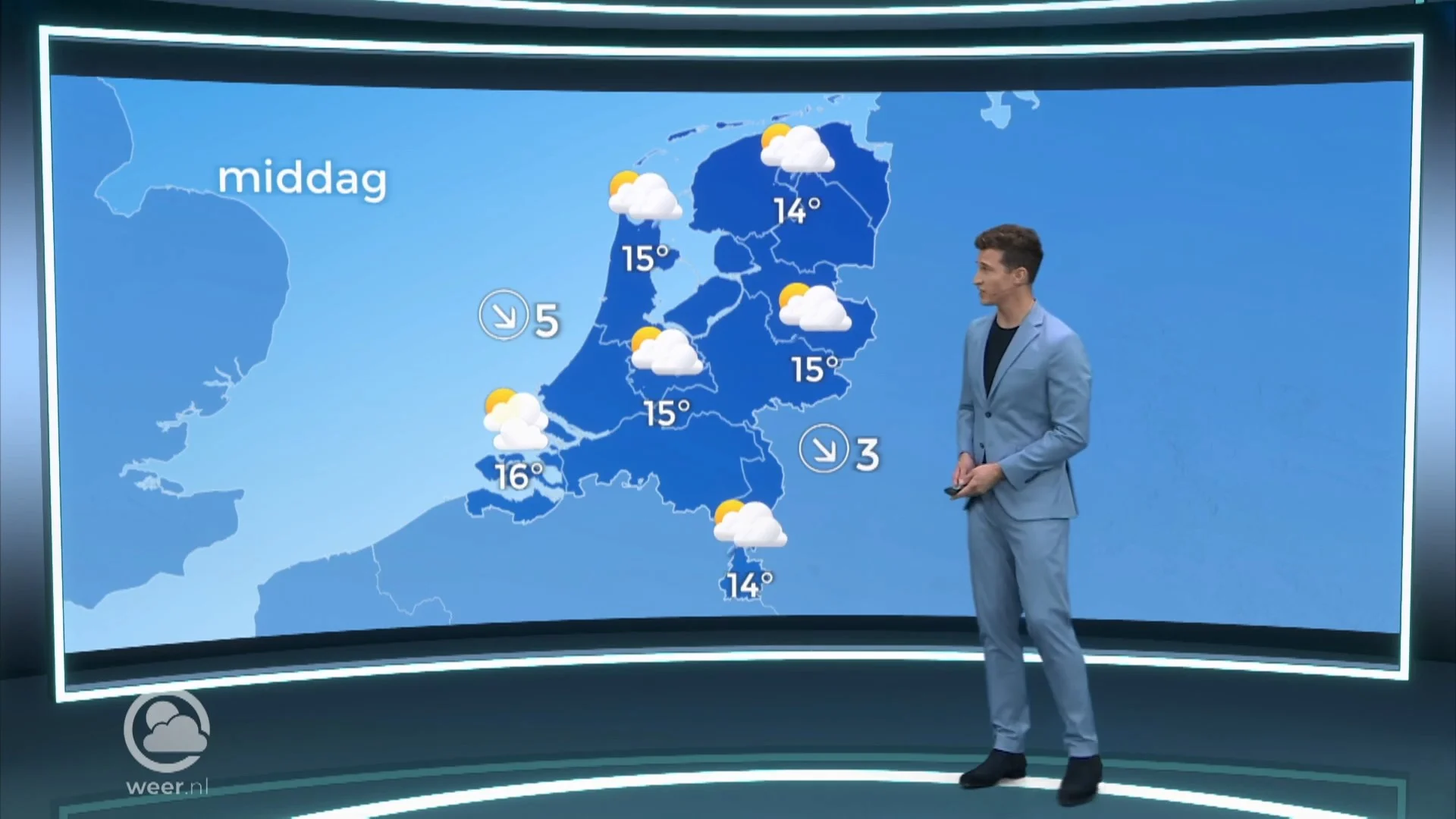 Weerbericht maandag 11 oktober 2021