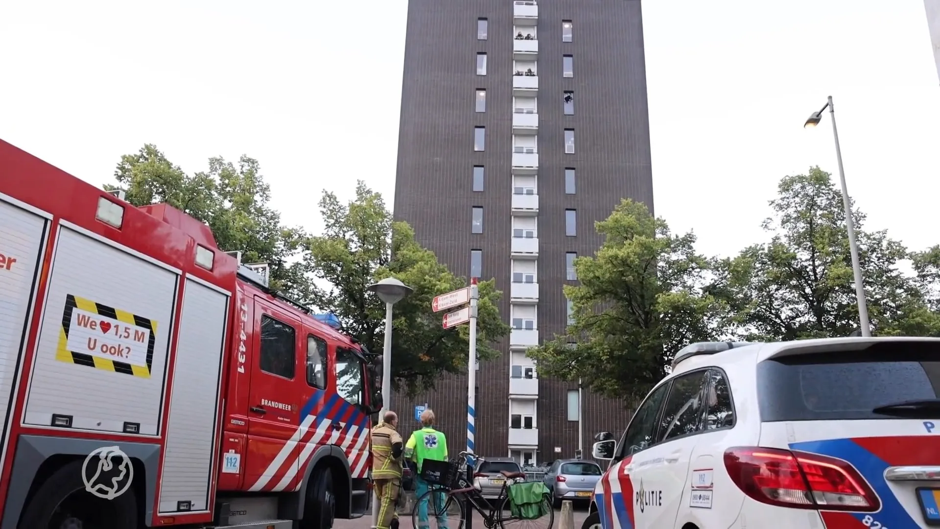 Brand studentenflat Amsterdam vermoedelijk aangestoken en mogelijk lhbti-gerelateerd