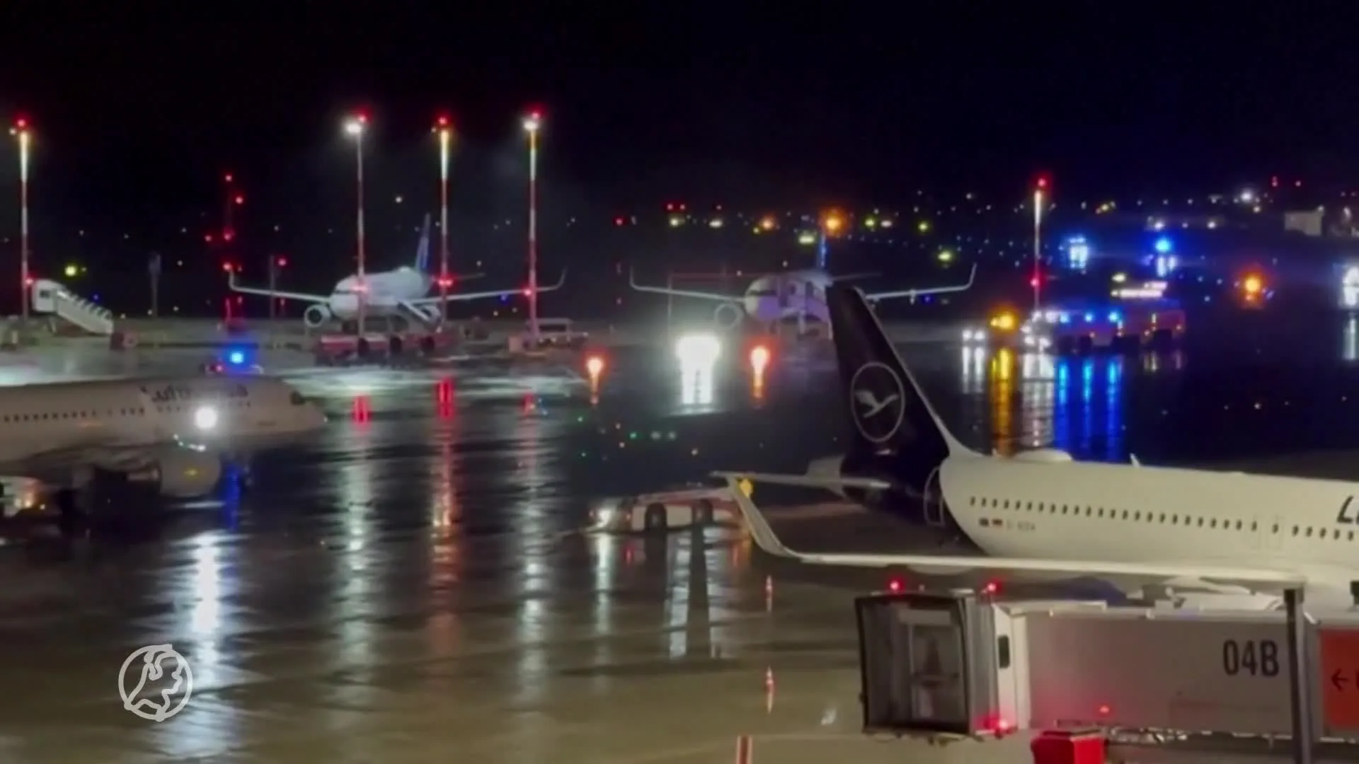 Geen vluchten naar Hamburg door man die dochter (4) gijzelt