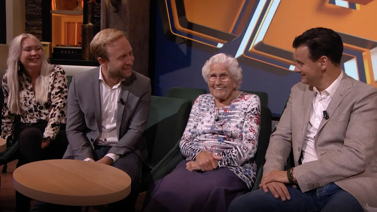 In de Wandelgangen met Raymond Mens en Oma Miep: 'Ik vond het enig!'