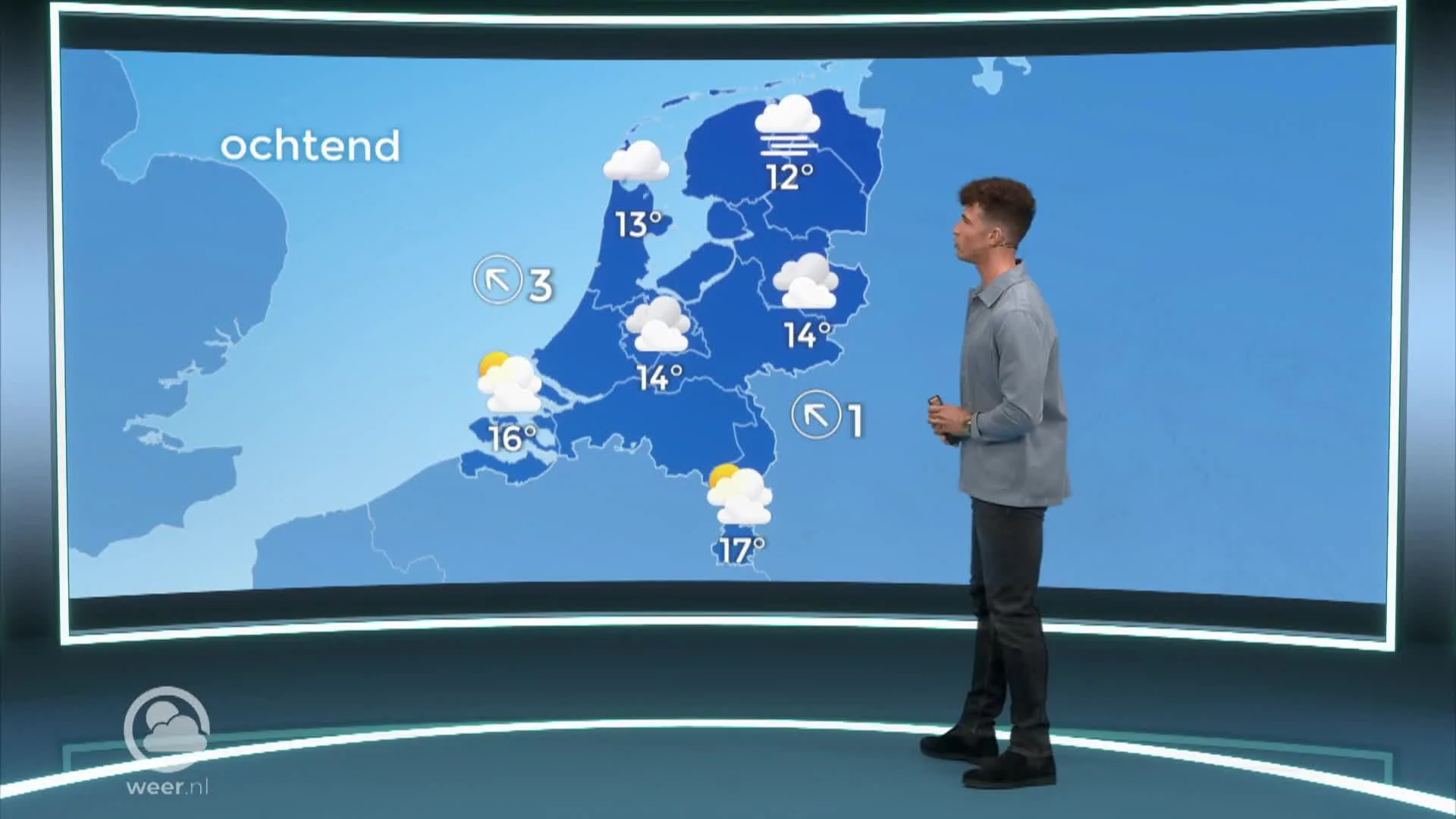 Weerbericht zaterdag 29 oktober 2022